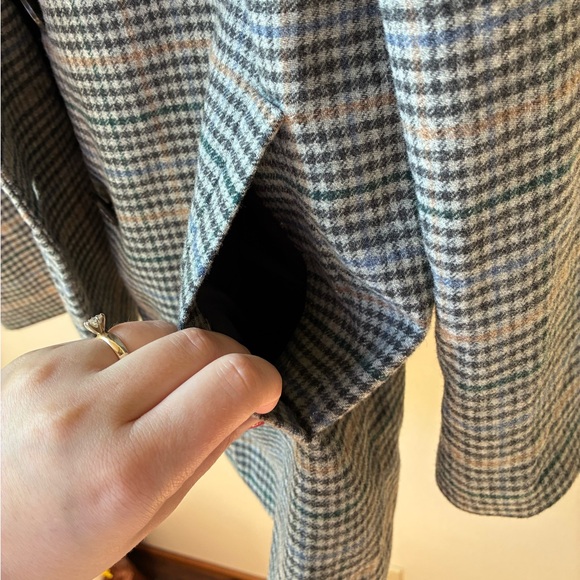 EUC Madewell Dorset Blazer in Bowne Plaid/ Color Essex Houndstooth Menswear (M) - Picture 10 of 15